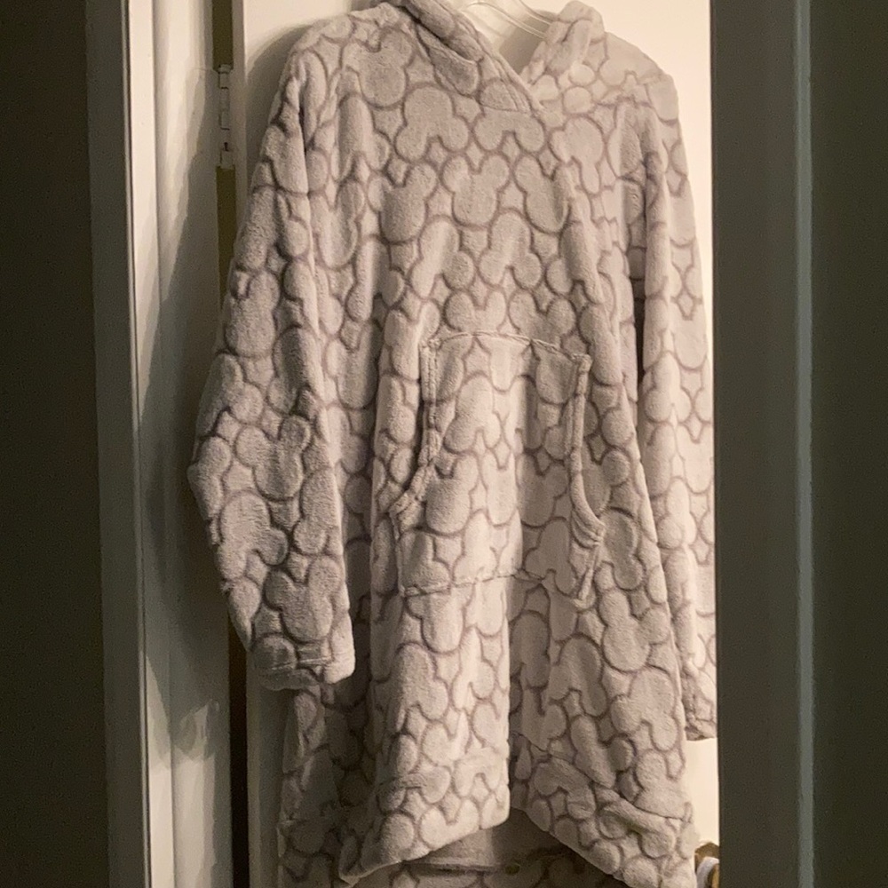 Mickey Mouse fleece pullover robe